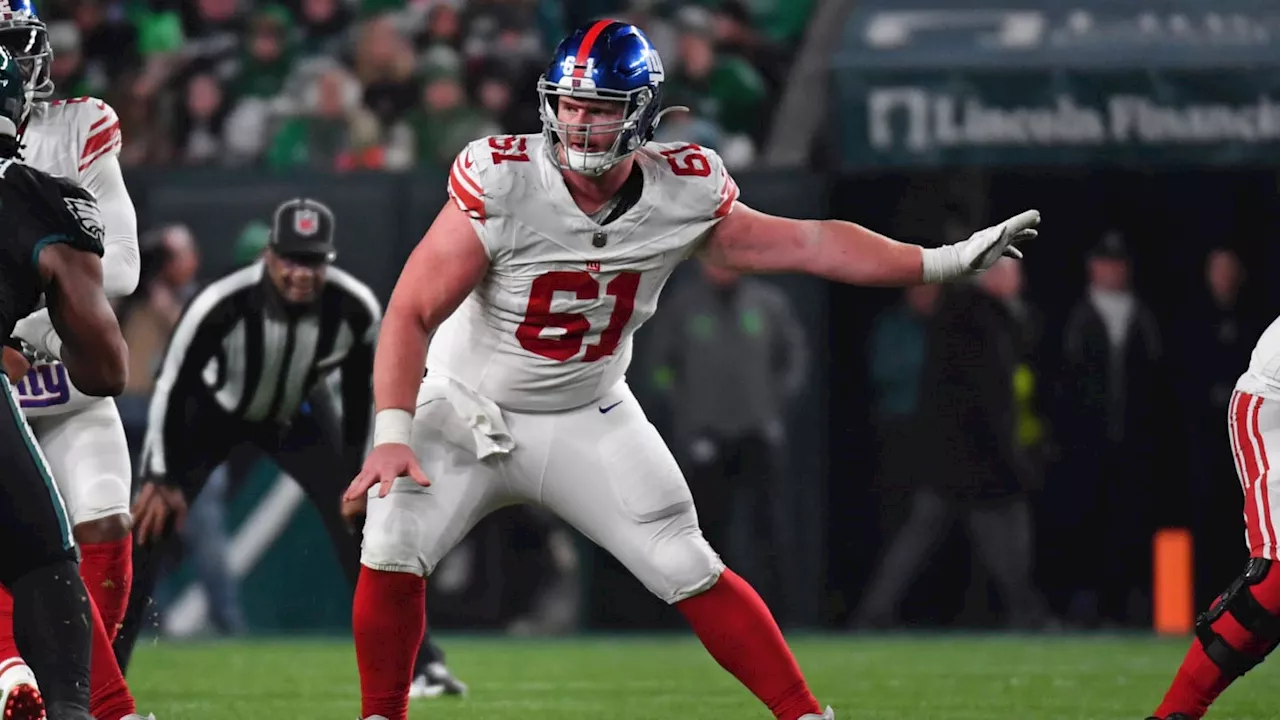 Giants C John Michael Schmitz Praises New O-Line Coach Carmen Bricillo