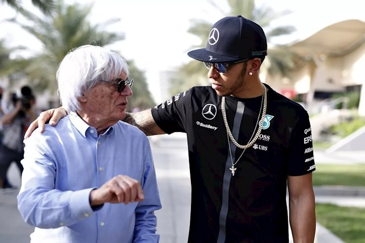 Bernie Ecclestone: «Nur Verstappen ärgert Hamilton»