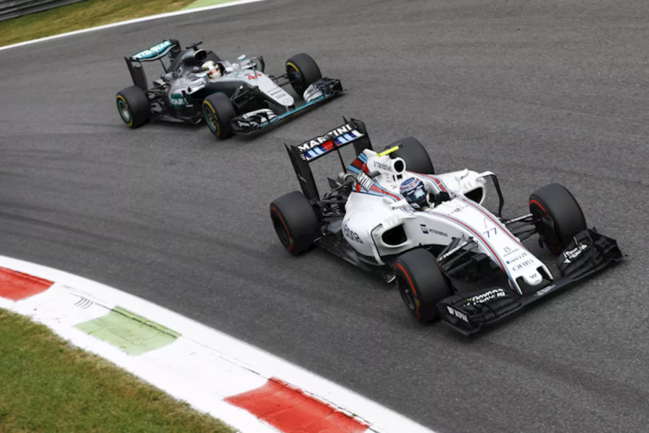 Lewis Hamilton (Mercedes) 2. in Monza: Start-Rätsel