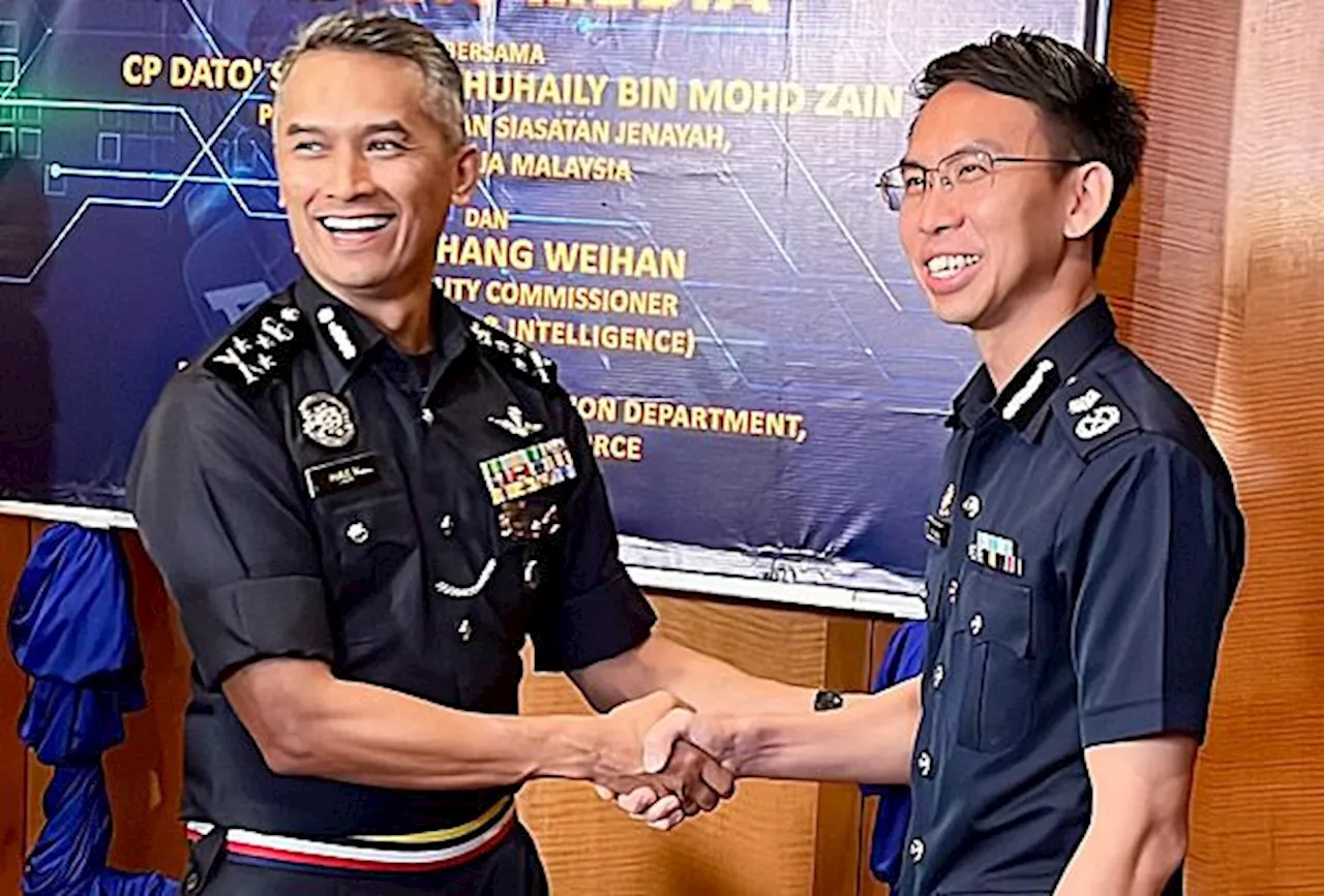 Strong alliance with Singapore cops led to transnational gambling ring bust, says Bukit Aman CID director