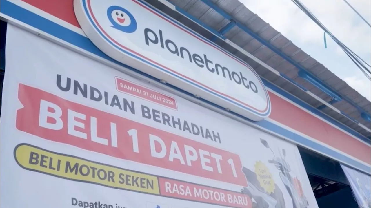 Planetmoto Bintara Diresmikan, Tawarkan Motor Seken Rasa Motor Baru