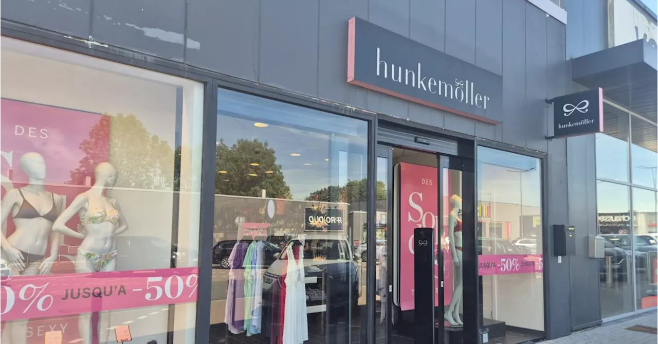 Malgré les 45 fermetures de magasins Hunkemöller, ceux de Malmedy et Eupen restent ouverts