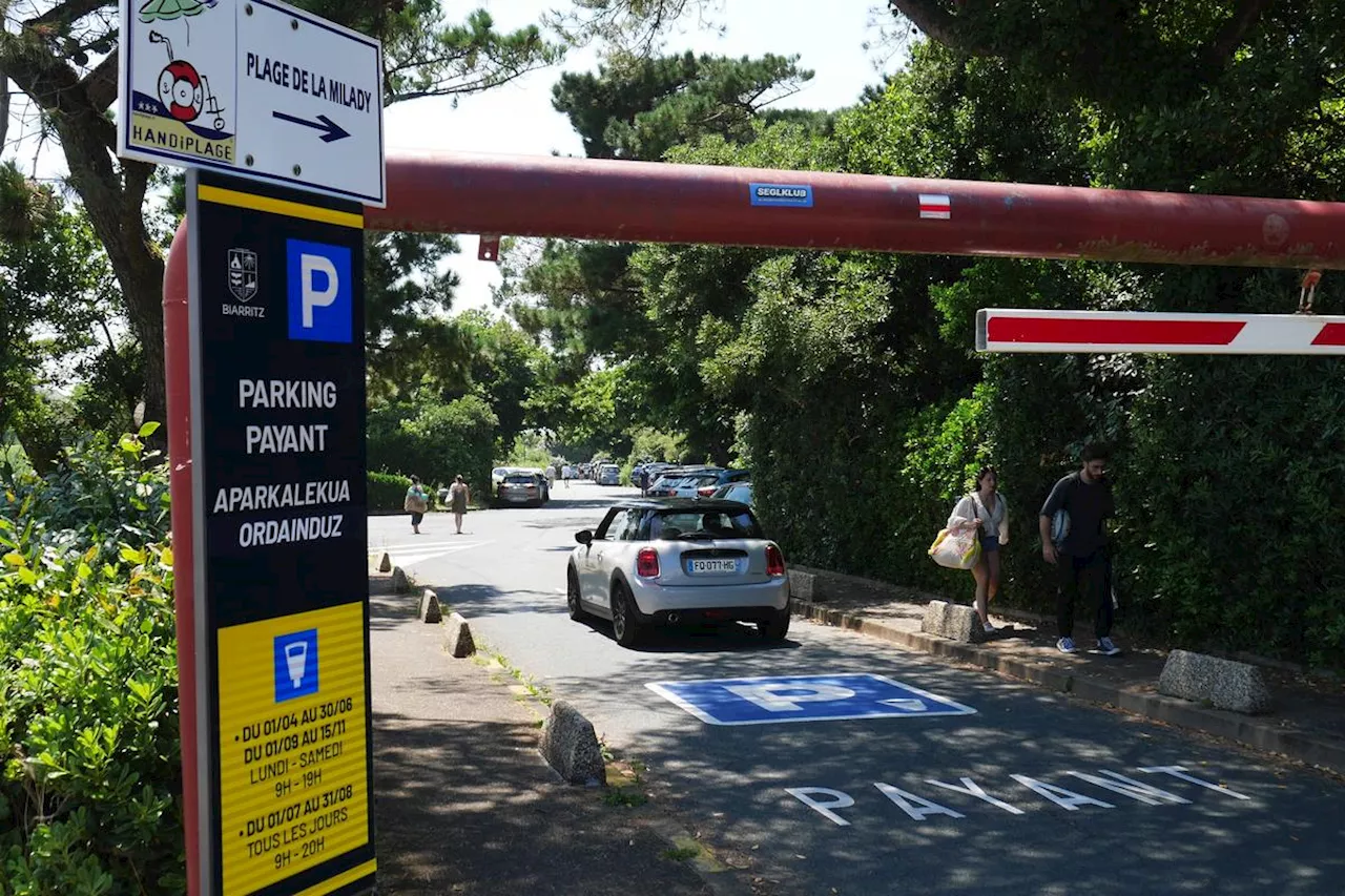 Biarritz : le parking payant de la Milady agace les Biarrots et les touristes