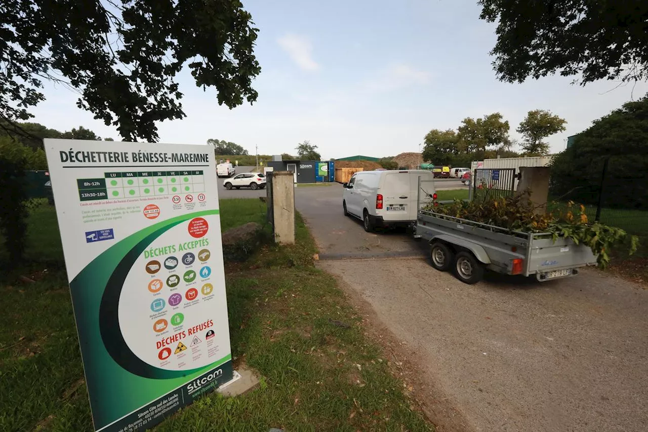 Sud Landes : les horaires d’été des déchetteries provoquent la colère de certains usagers