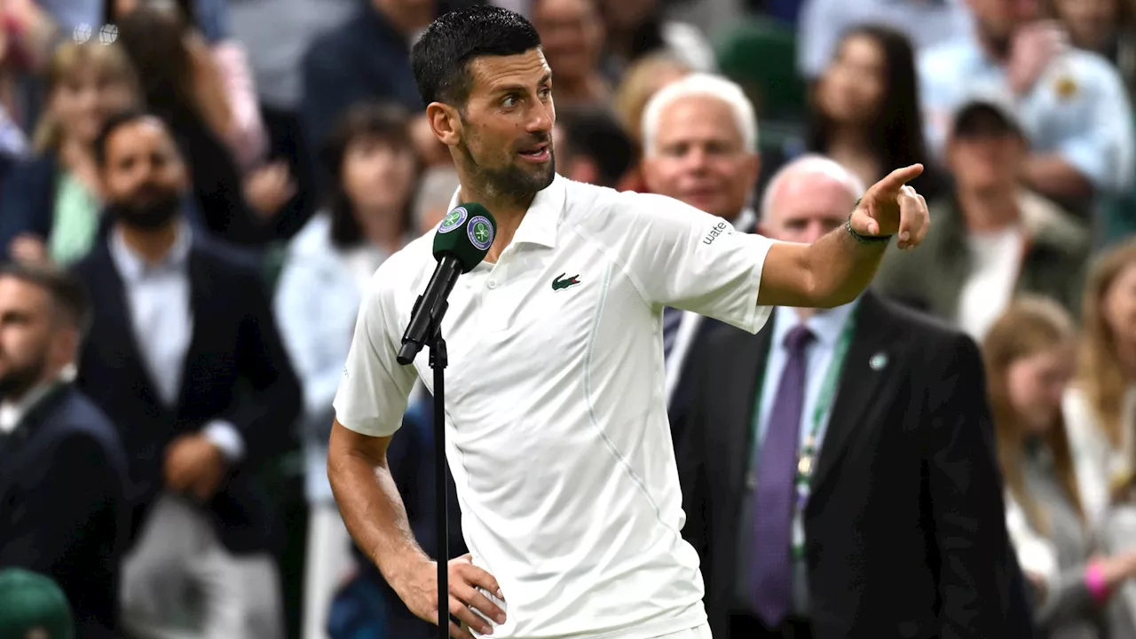 – Novak Djokovic hits out at disrespectful Wimbledon fans and Nick Kyrgios loves...