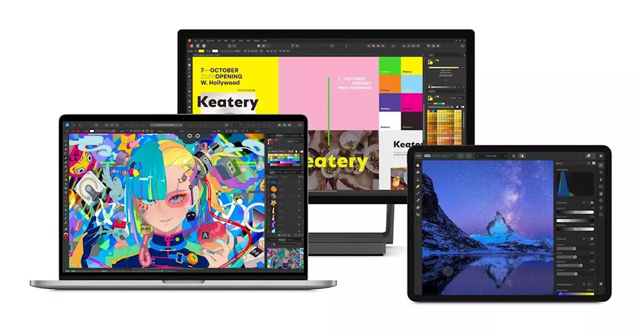 Affinity เปิดให้ทดลองใช้ซอฟต์แวร์ Designer, Photo และ Publisher ฟรี 6 เดือน พร้อมส่วนลด 50%