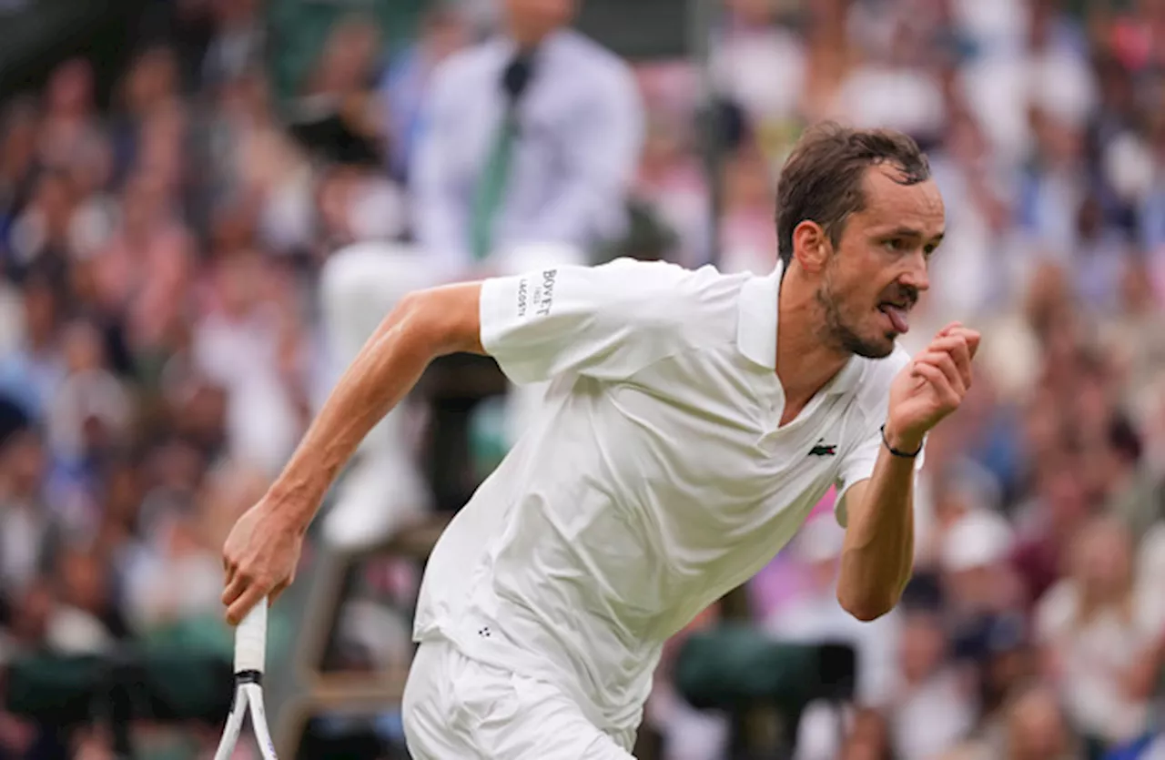 World number one Jannik Sinner crashes out in five-setter with Daniil Medvedev