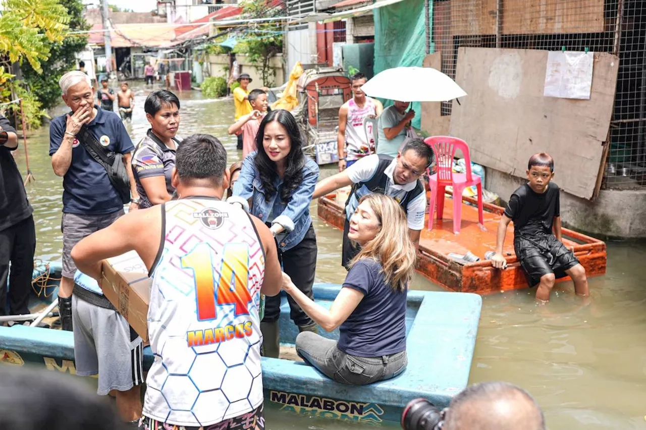 Aid to flood-hit Malabon residents continues