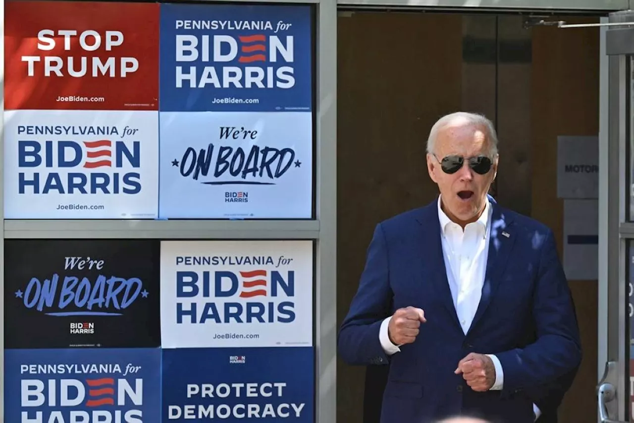 Biden throws down gauntlet to Democrats