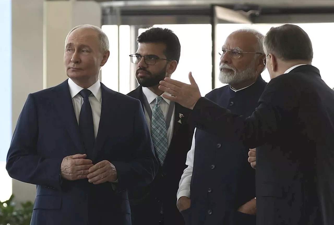 Putin hosts India's prime minister to deepen ties as NATO leaders gather in Washington