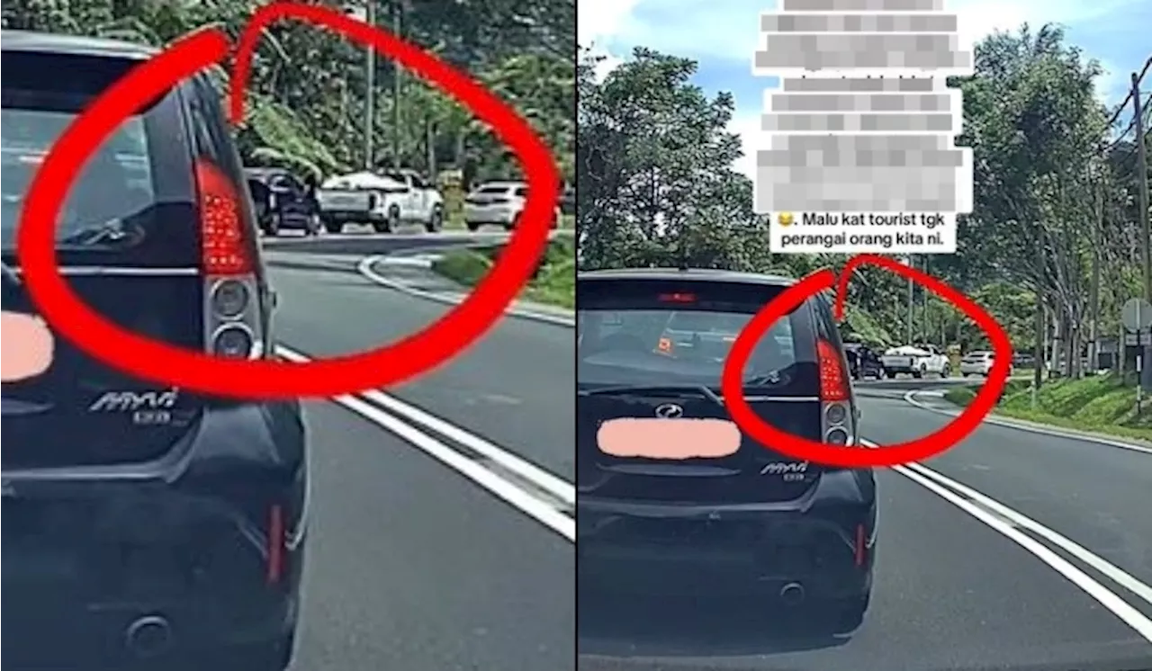 [Watch] “Mat Salleh” Applauded For Returning Rubbish To Driver Who Littered In Cameron Highlands