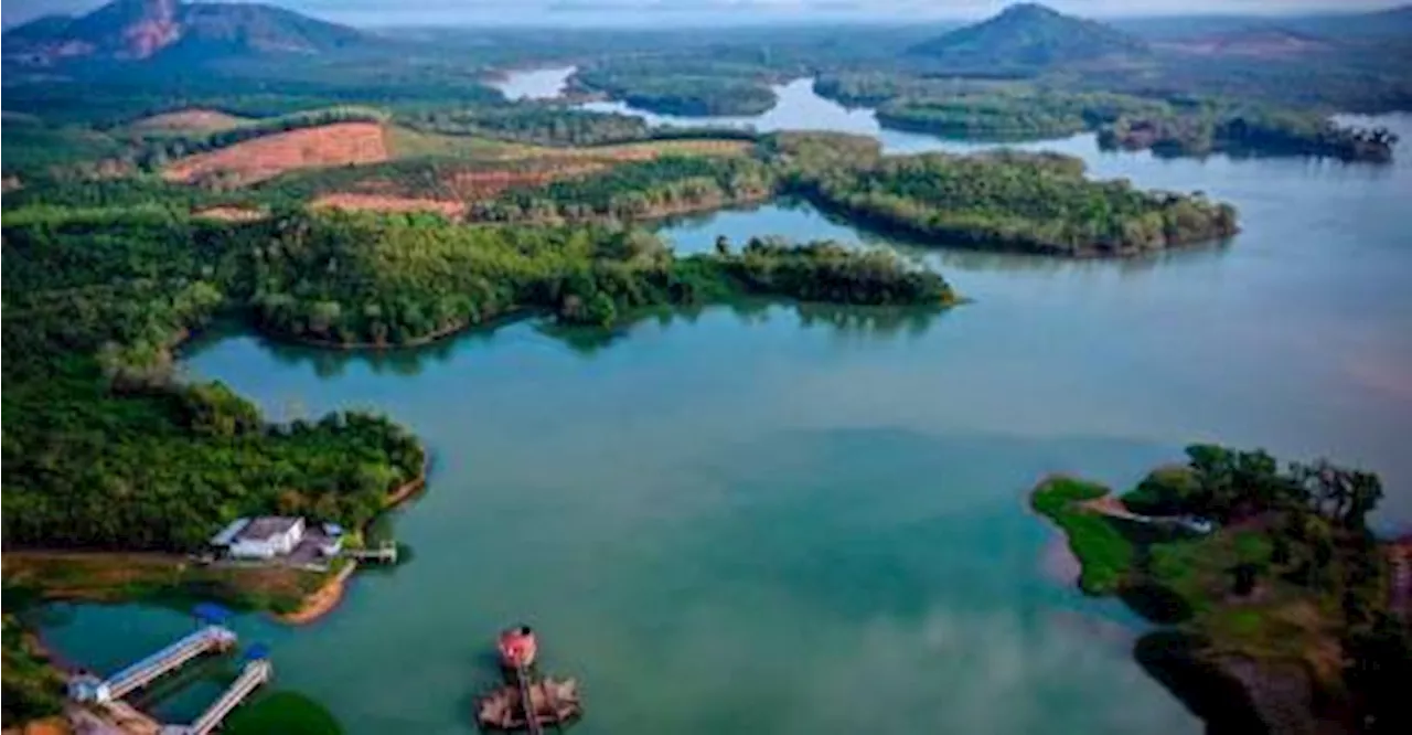 Simpanan air mentah Empangan Muda, Bukit Merah di paras bahaya