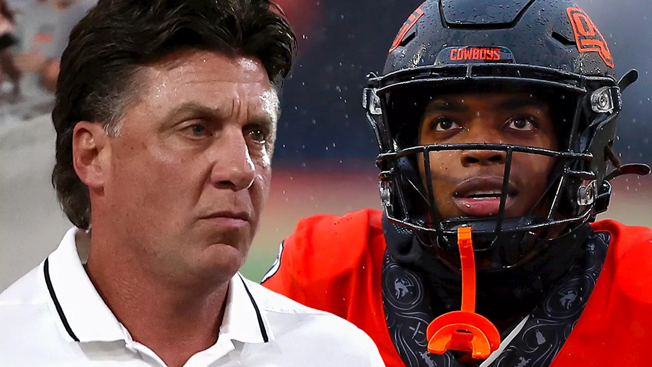 OSU's Mike Gundy On Ollie Gordon DUI Arrest, 'I Probably Done That a Thousand Times'