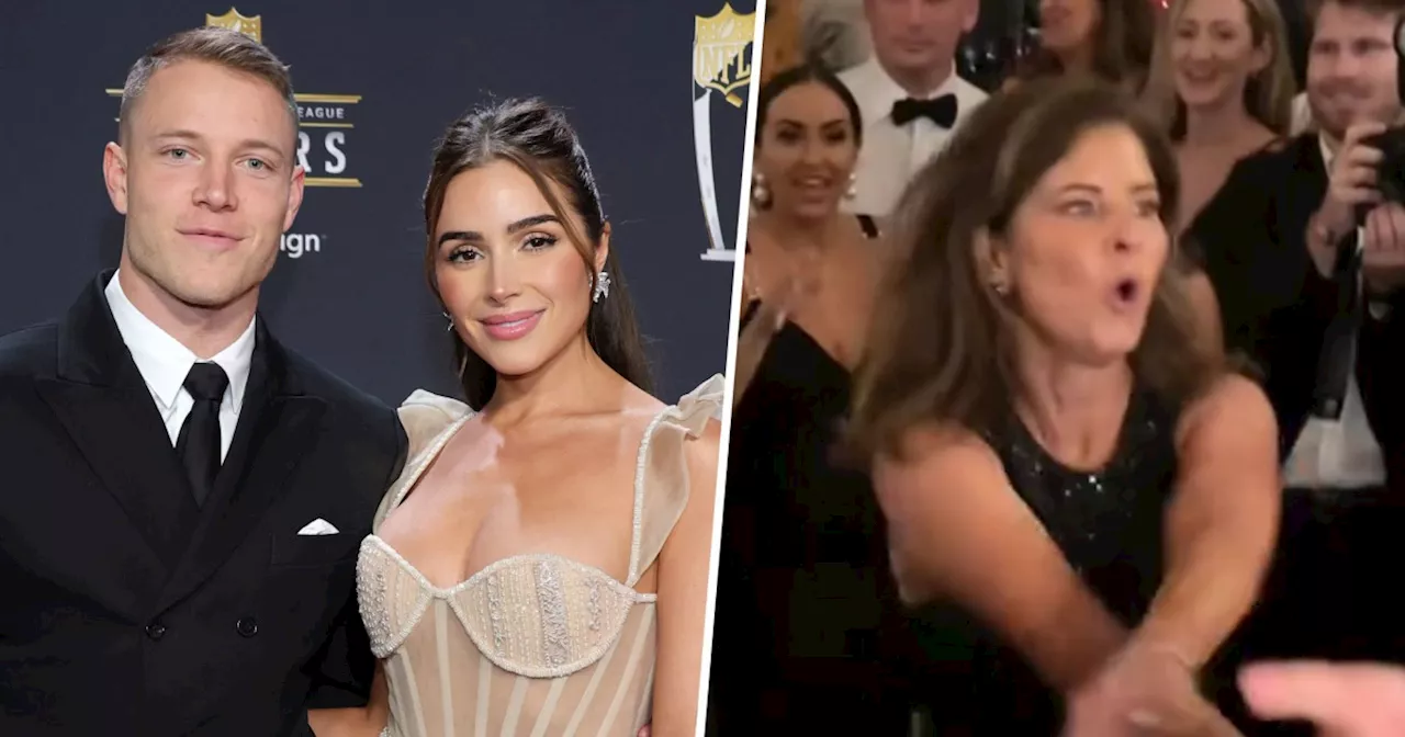 Christian McCaffrey’s Mom Lisa Dances The Night Away After NFL Star Marries Olivia Culpo