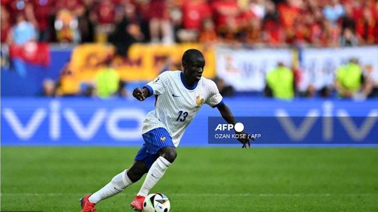 Hasil Euro 2024: Rekor Unik Kante Terpecahkan setelah Prancis Digilas Spanyol di Semifinal