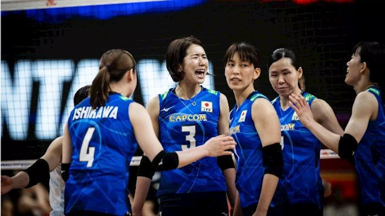 Kapten Voli Putri Jepang yang Ukir Sejarah di VNL 2024 Pensiun setelah Olimpiade Paris