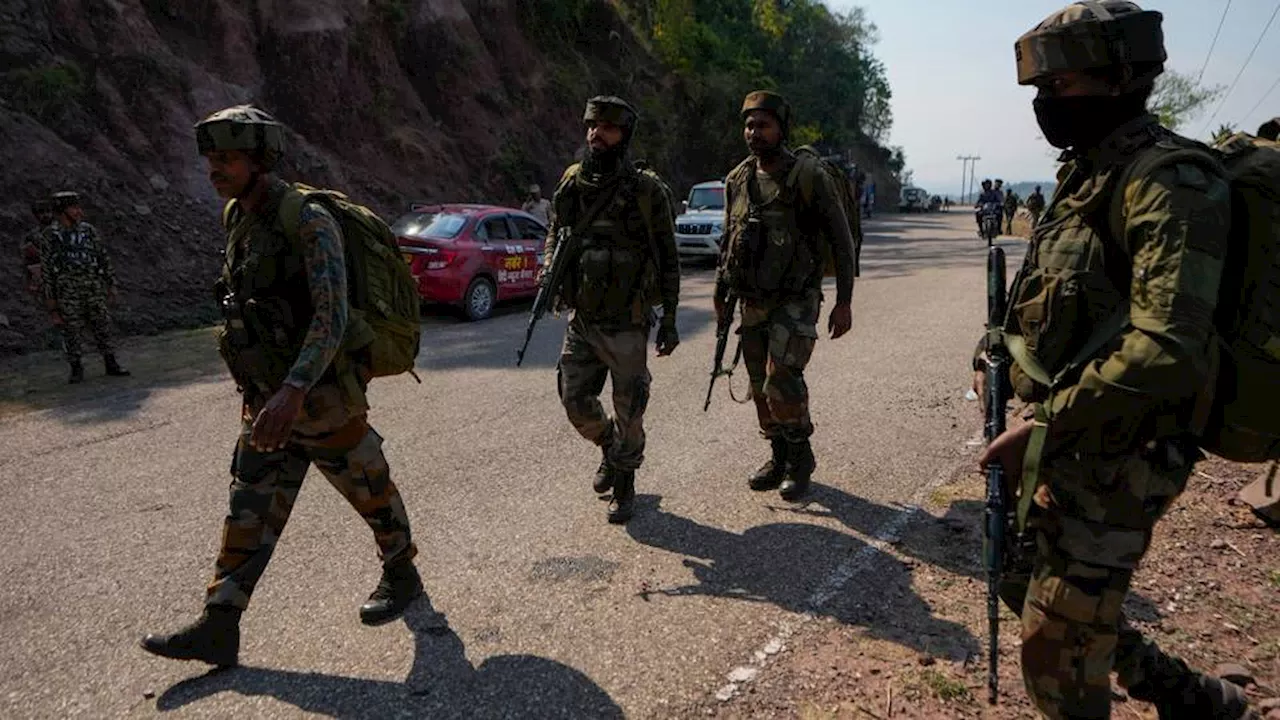 Gunmen kill five Indian soldiers in India-administered Kashmir