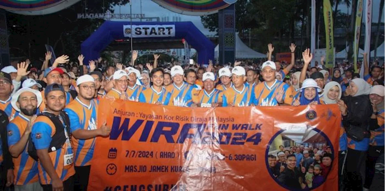 Wira Fun Walk 24 kumpul dana bantu kebajikan KRD