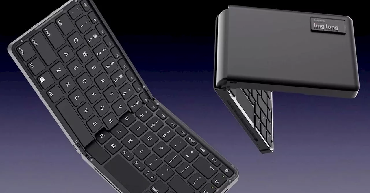 There’s an AMD Ryzen 7 PC hiding inside this folding keyboard