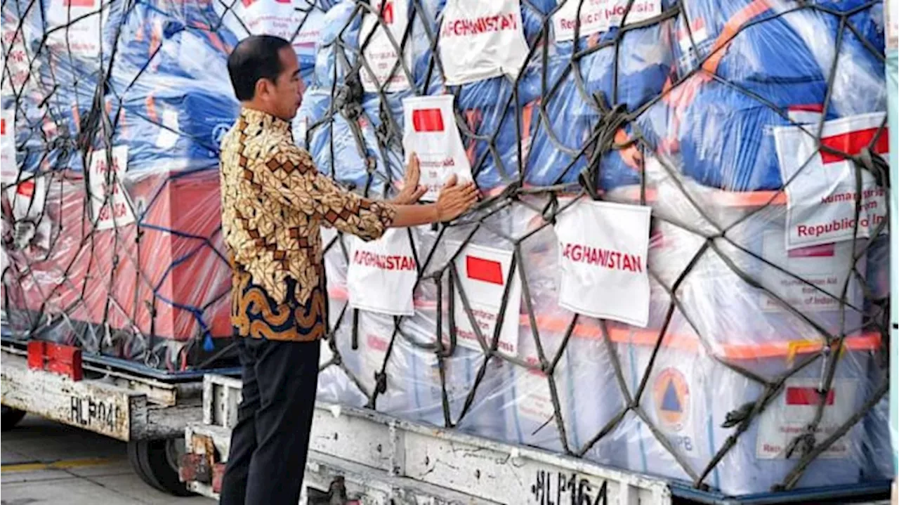 Indonesia Sent Humanitarian Aid for Papua New Guinea and Afghanistan