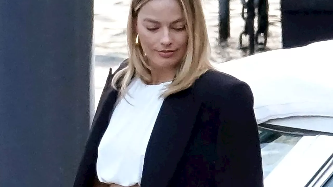 Margot Robbie muestra su embarazo y así es su estilo pre-mamá