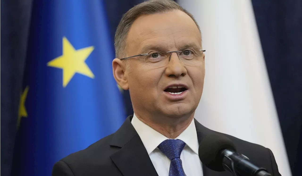 Andrzej Duda says no Ukrainian territory can be ceded to Russia as price for peace deal