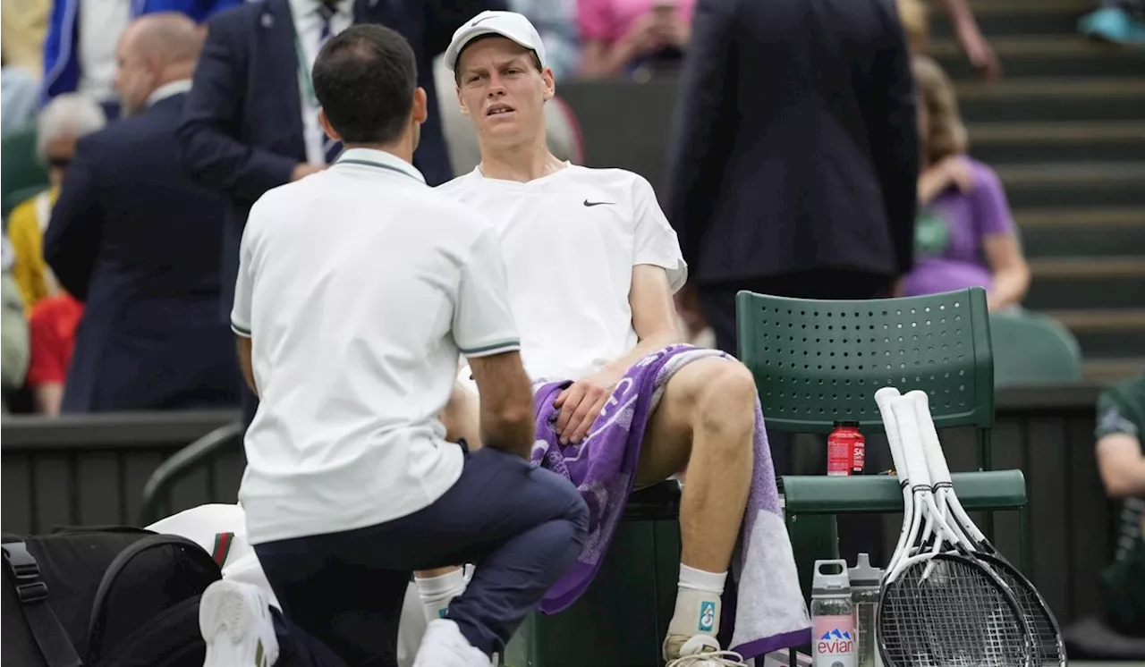 Daniil Medvedev upsets No. 1 Jannik Sinner at Wimbledon, next faces defending champ Carlos Alcaraz