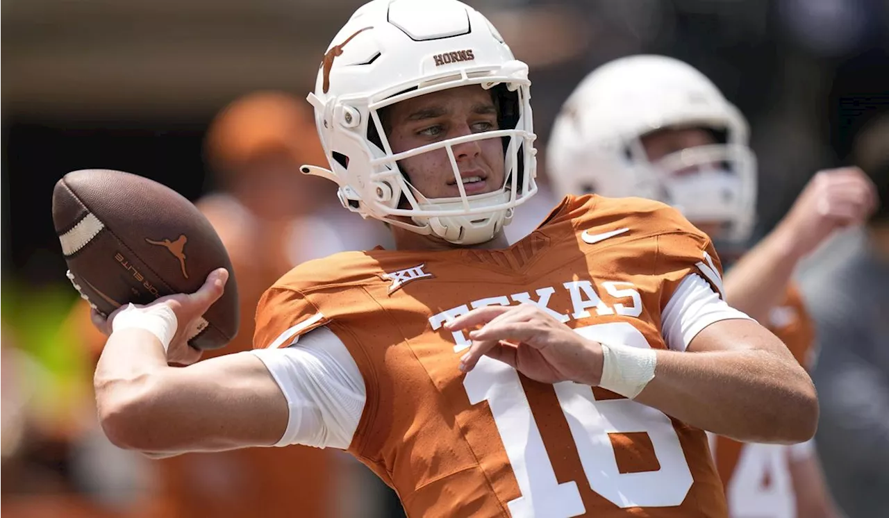 Texas backup quarterback Arch Manning says he's in EA Sports College Football 25 video game