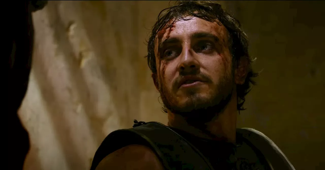 Paul Mescal Battles Pedro Pascal & a Rhino in 'Gladiator II' Trailer