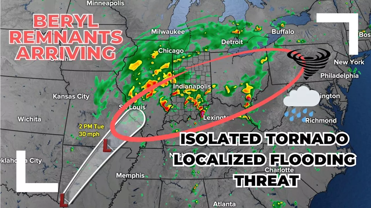 Isolated tornado, flooding threat increasing today | Live Doppler 13 Weather Blog