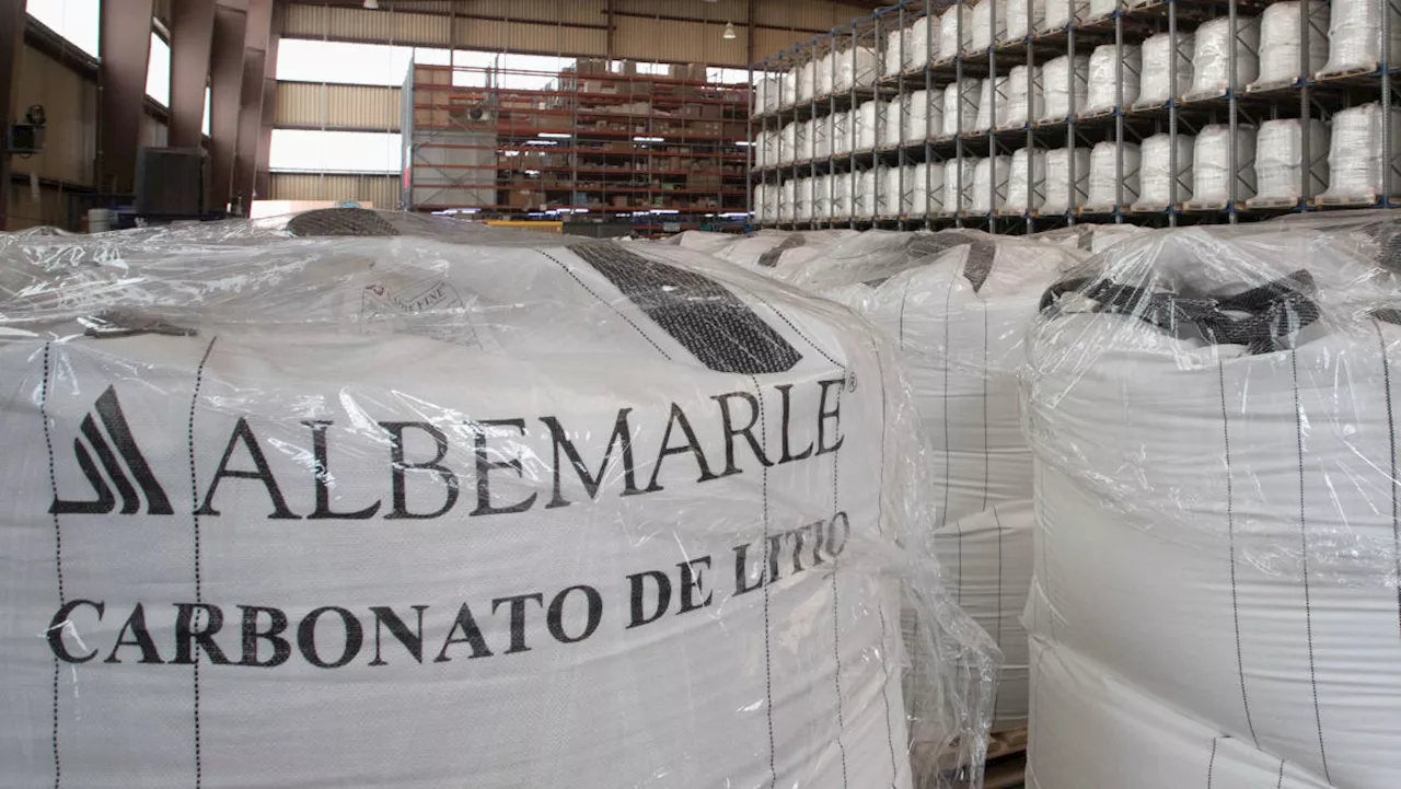 Albermarle stock falls, UBS cuts price target over lithium
