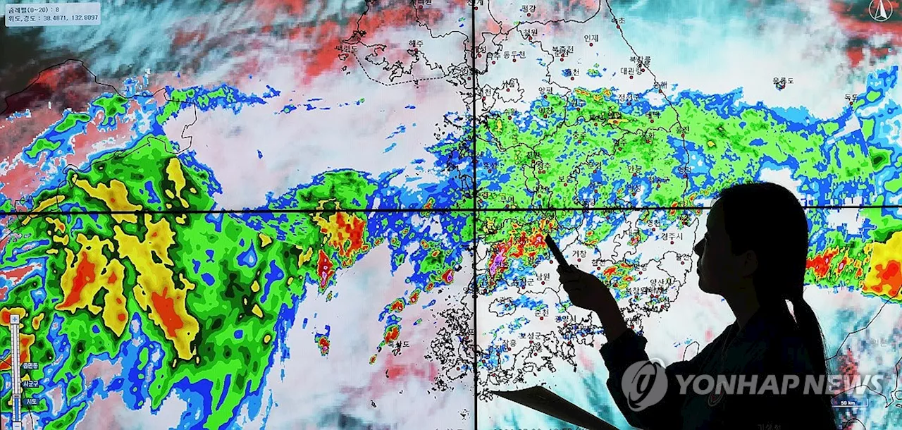 밤사이 전국 '폭우'…서울, 수요일까지 최대 120㎜ 이상 비