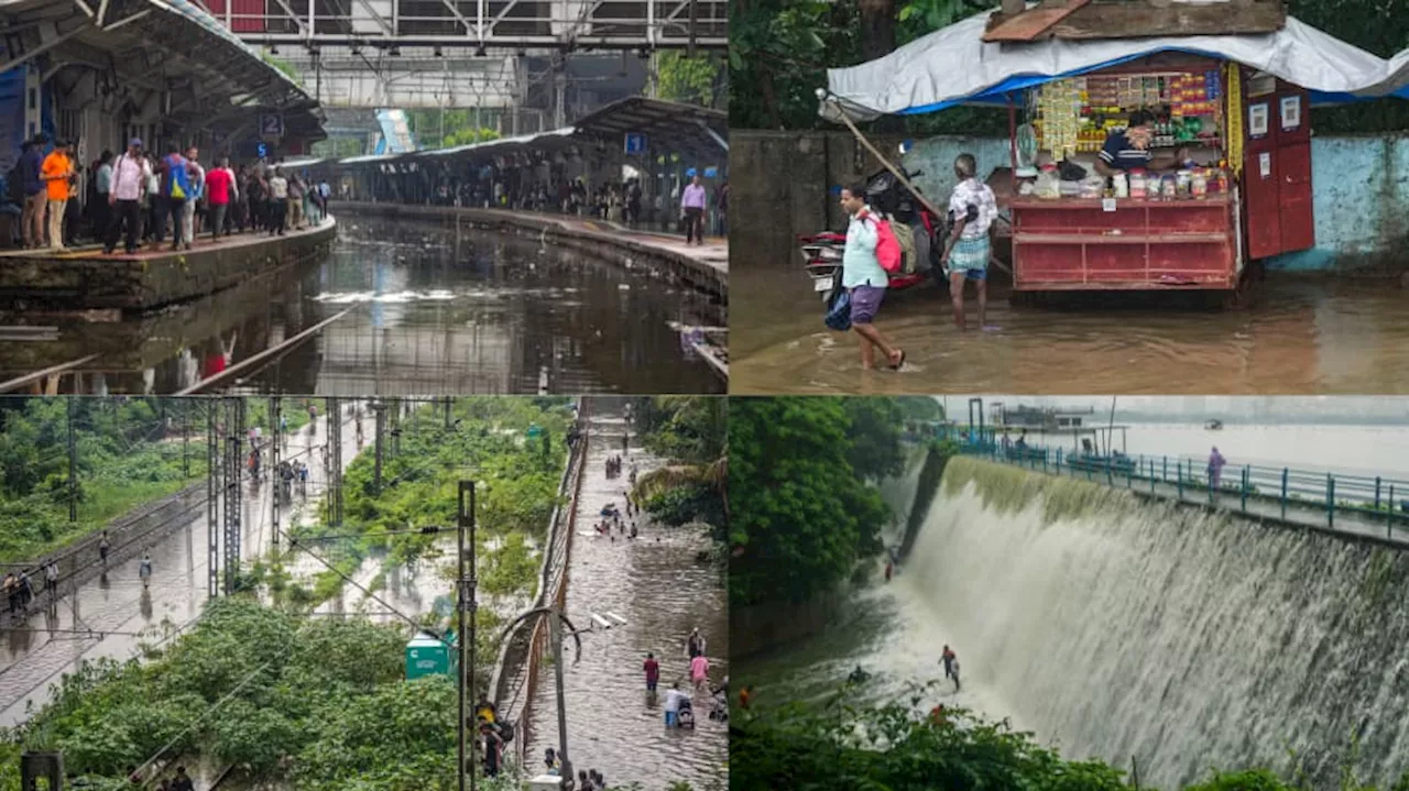 Mumbai Rain Triggers Red Alert, Schools Shut, Train Services Hit; Check Updates