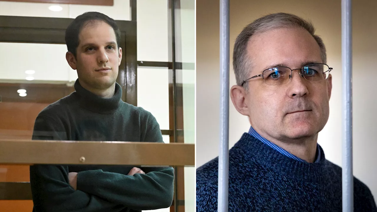 Why were Evan Gershkovich, Paul Whelan being held prisoner in Russia?