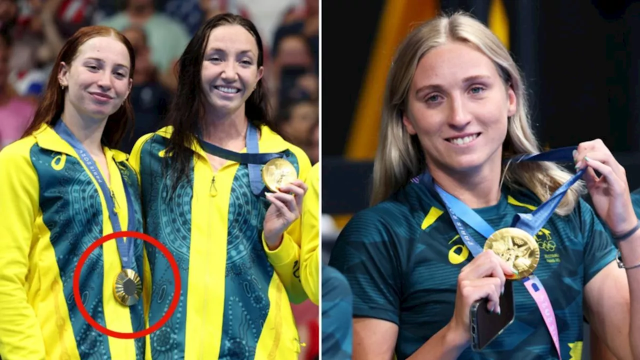 Aussie gold medallist Mollie O’Callaghan’s beautiful gesture for sidelined teammate Jamie Perkins