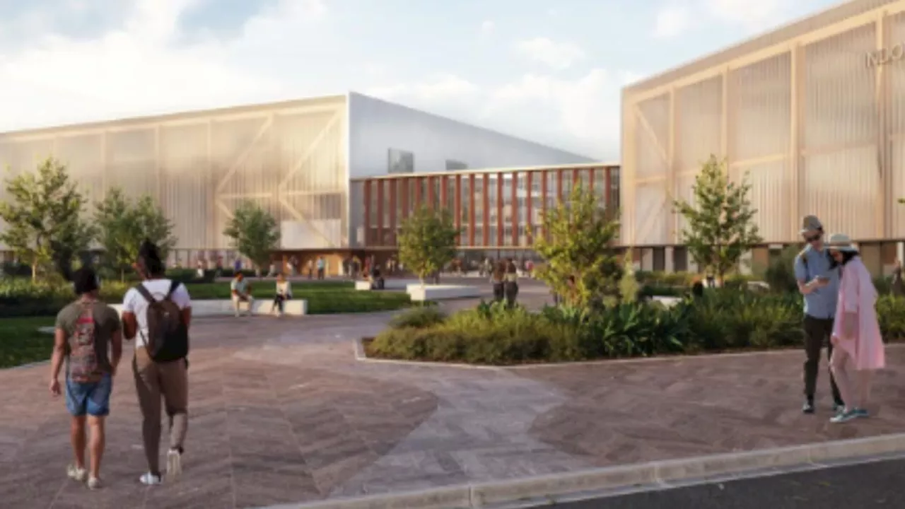 Moreton Bay Indoor Sports Centre in Petrie, unveiled as Brisbane Olympics likely boxing venue