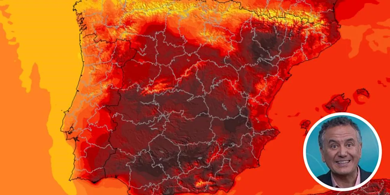 Roberto Brasero pone fecha al fin de la ola de calor en España: a partir de este día bajarán las temperatur...