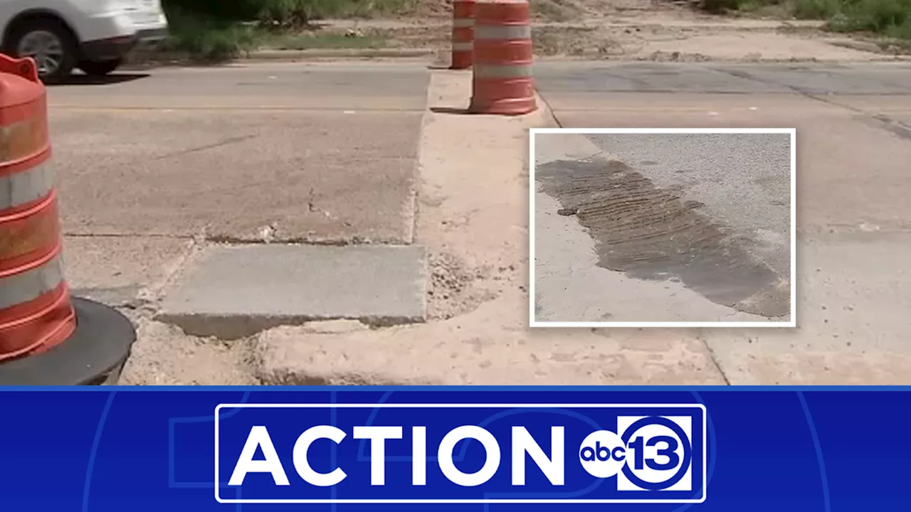 Action 13: Repairs underway after viewer calls ABC13 about damaged street in Museum District