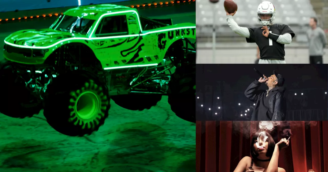 THINGS TO DO: Cardinals Training Camp, Hot Wheels Monster Trucks Live, Chris Brown, First Friday