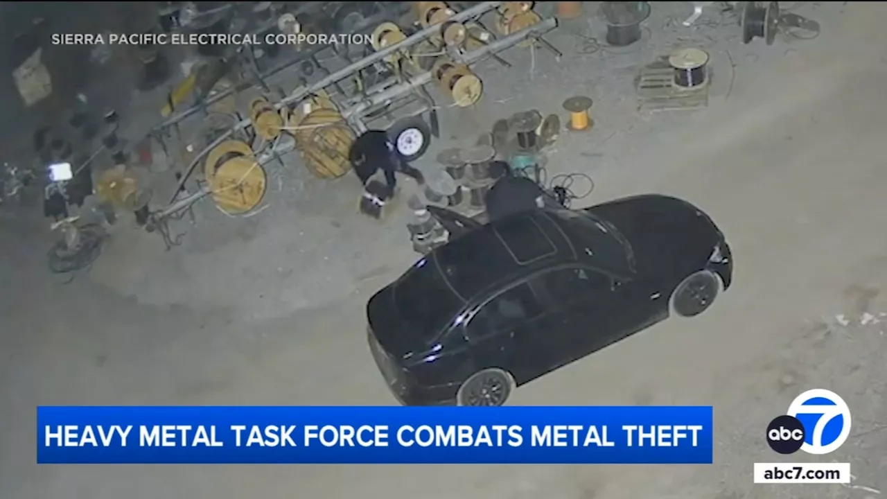 More than 80 arrests made in new effort to battle theft of copper, metal in LA