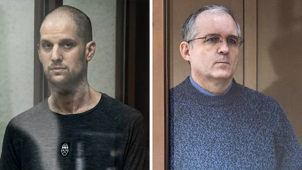 Russia agrees to free Evan Gershkovich and Paul Whelan in multi-country prisoner swap