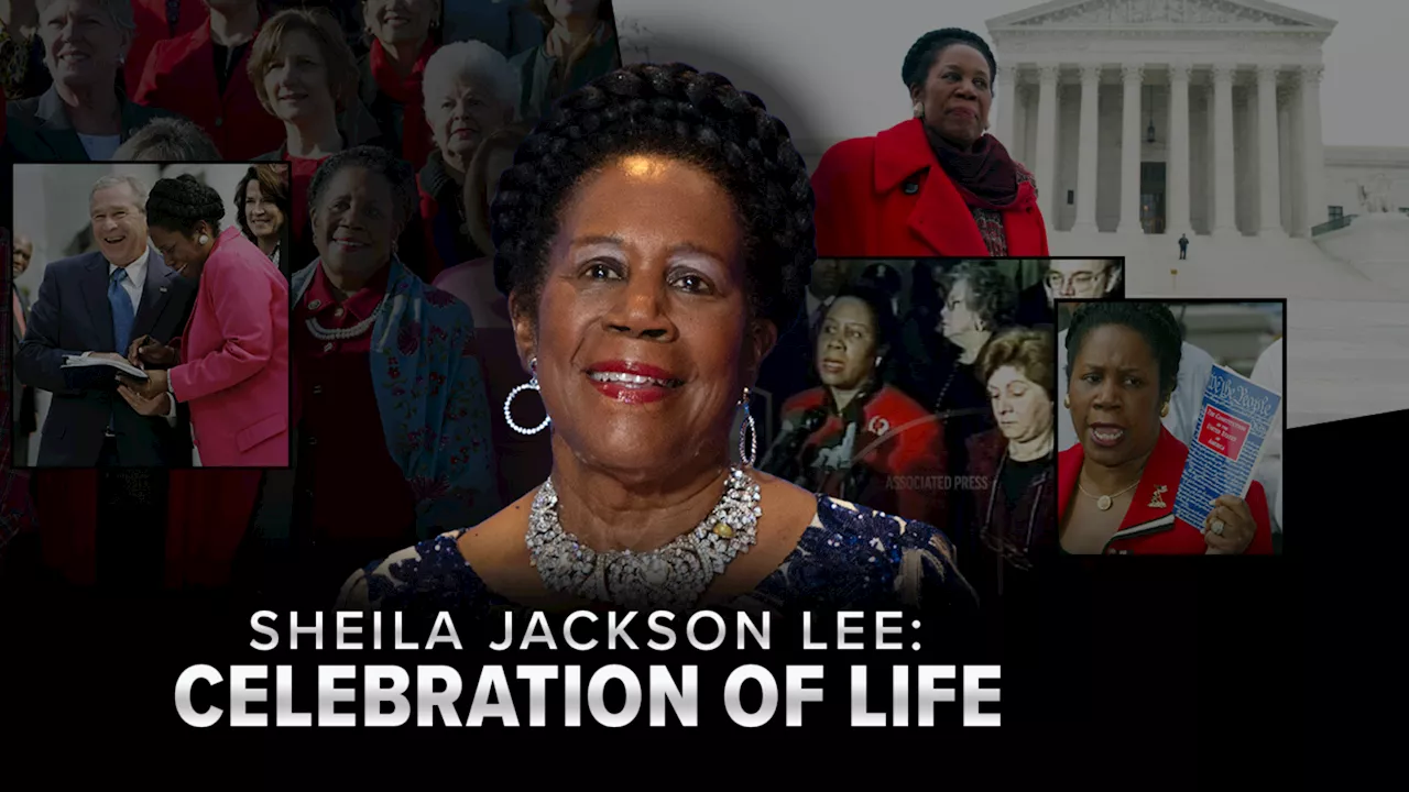 VP Harris, other dignitaries pay tribute to Rep. Sheila Jackson Lee at celebration of life