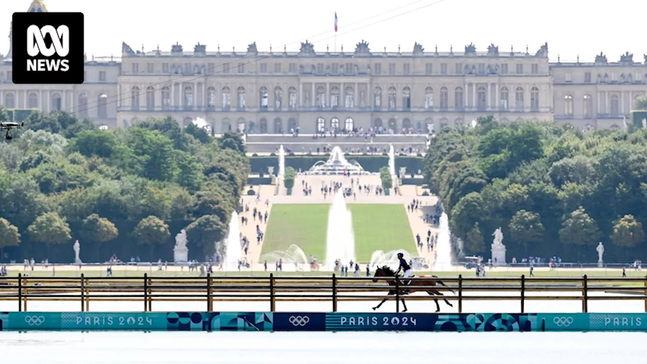 At Chateau de Versailles, the Paris Olympics intrudes on history and creates something magical