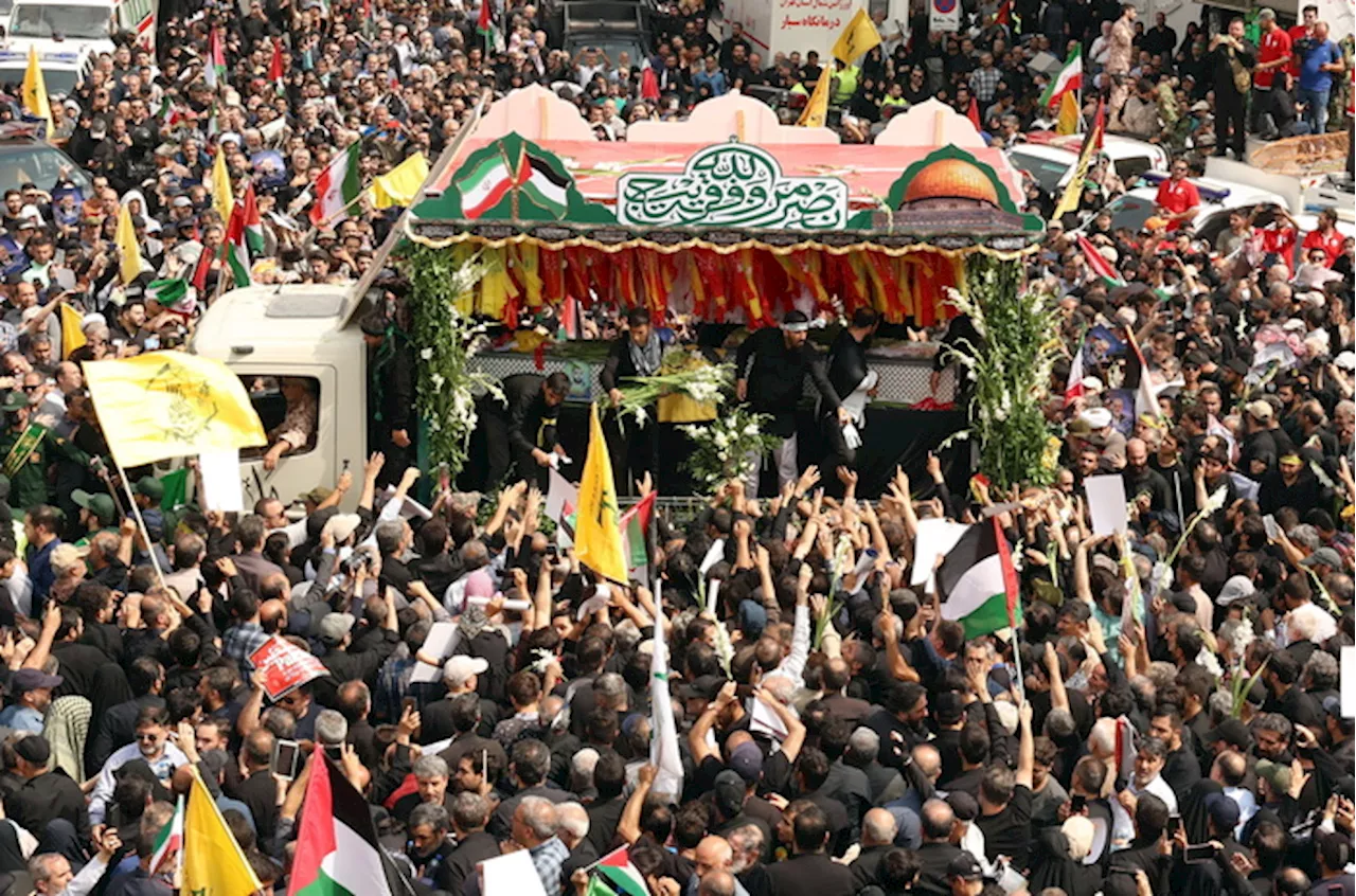 Funerali del leader di Hamas, Ismail Haniyeh, a Teheran