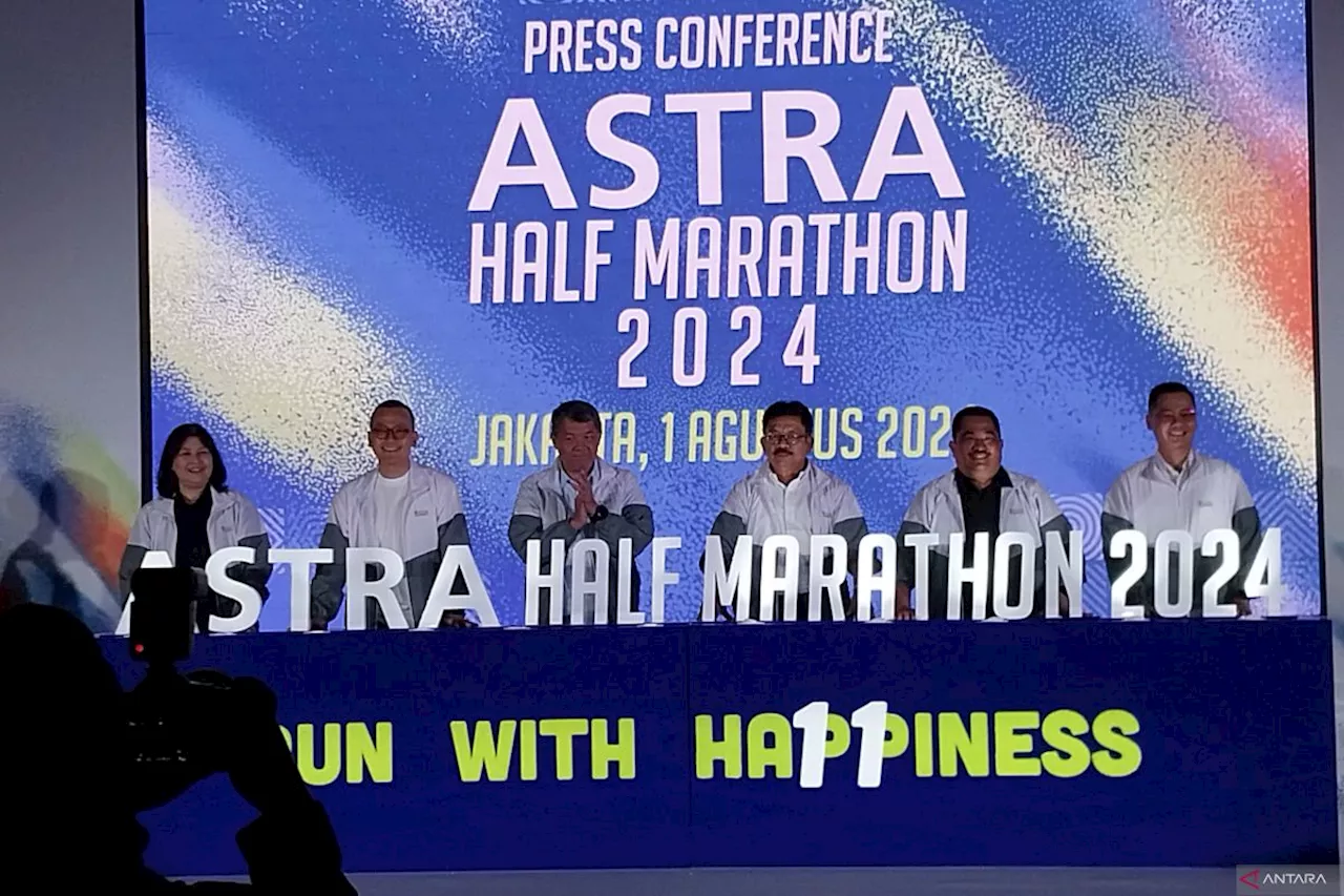 Astra Half Marathon 2024 kampanyekan gaya hidup dan lingkungan sehat