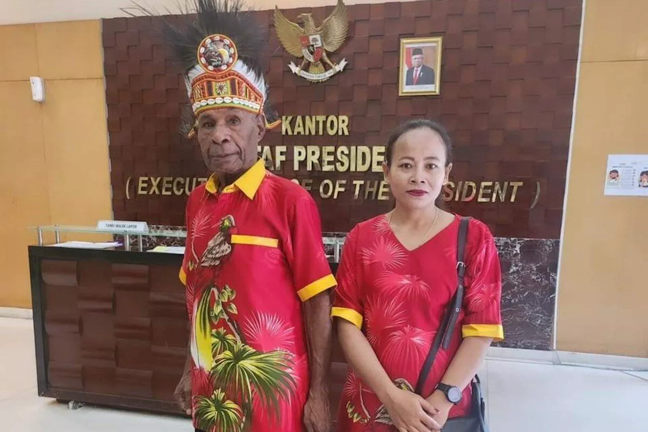 Tokoh adat Tabi Papua laporkan perusakan hutan adat ke Staf Presiden