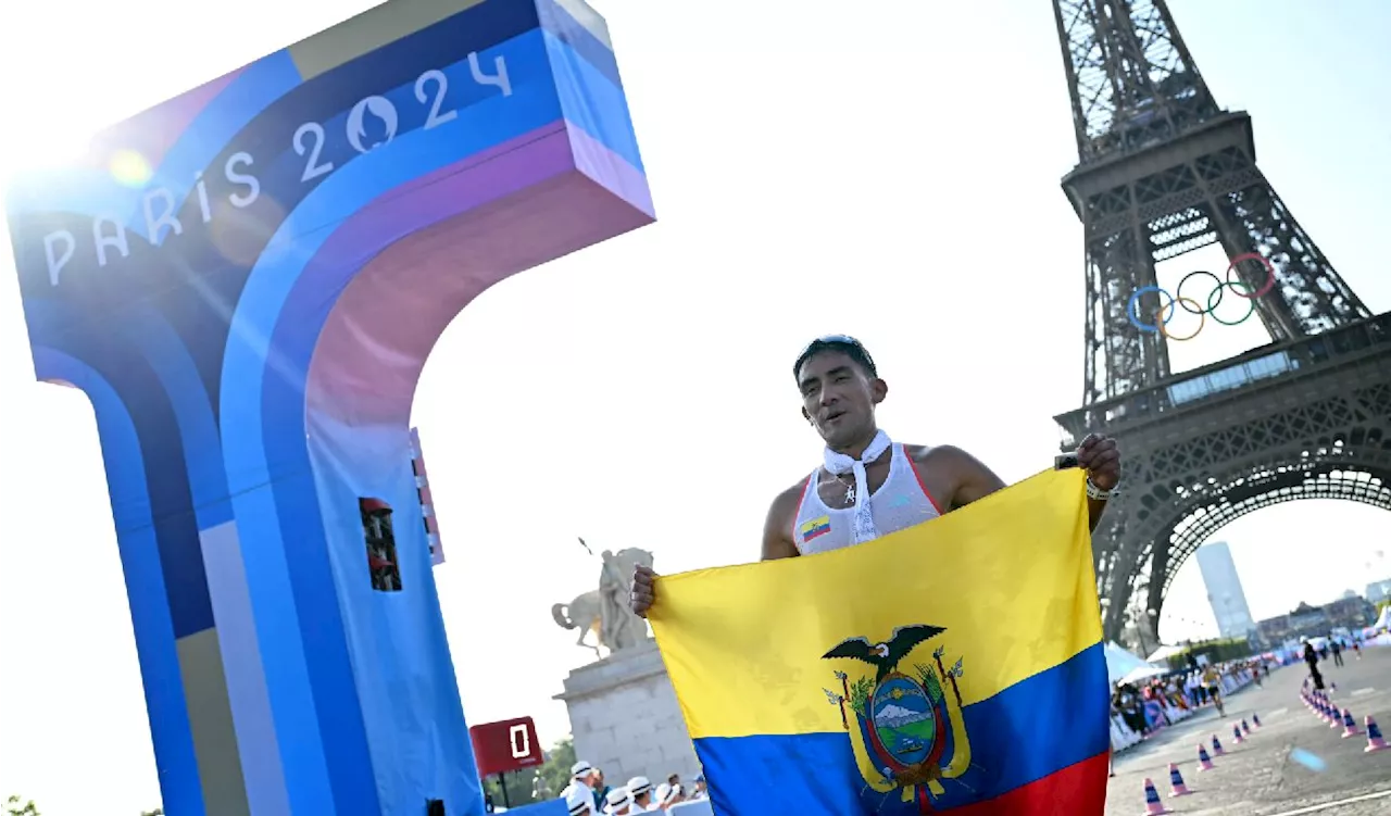 Daniel Pintado ganó para Ecuador el oro en la marcha de los Olímpicos