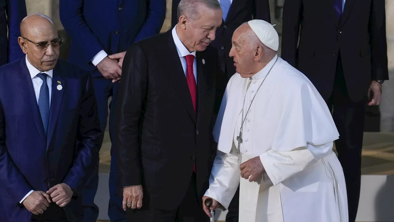 After Olympics, Turkey's Erdogan seeks unity with Pope Francis against acts that mock sacred values