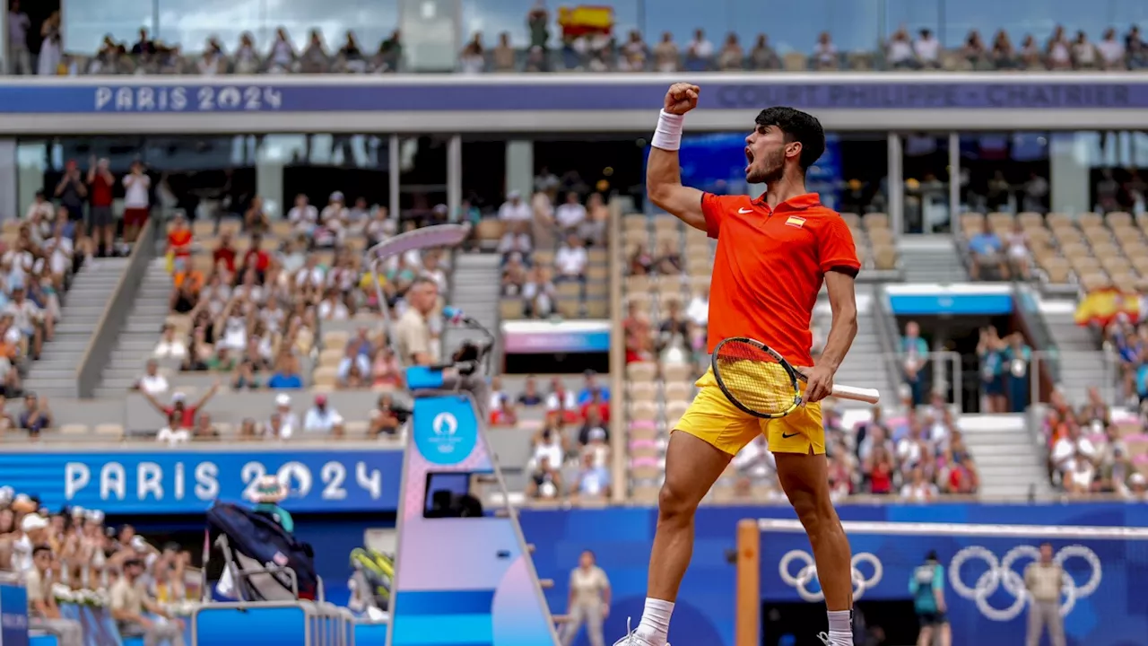 Olympics tennis: Alcaraz beats Paul, Musetti beats Zverev