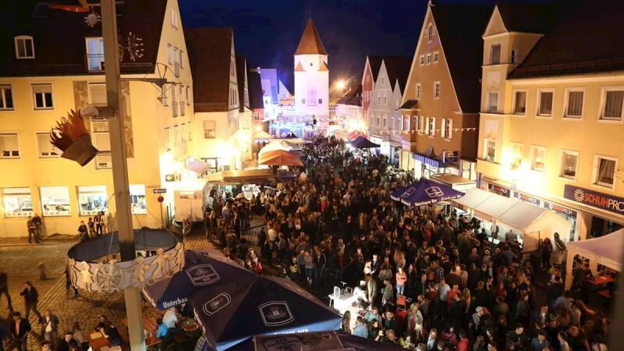 Stadtfest Aichach 2024: Programm, Öffnungszeiten und Parken